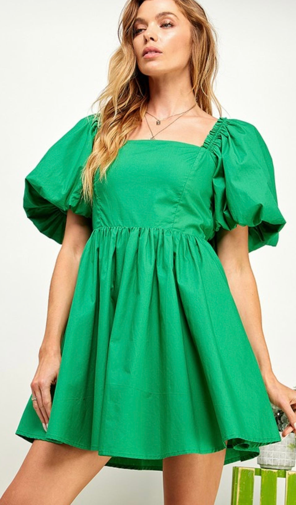 Charleston Green Dress